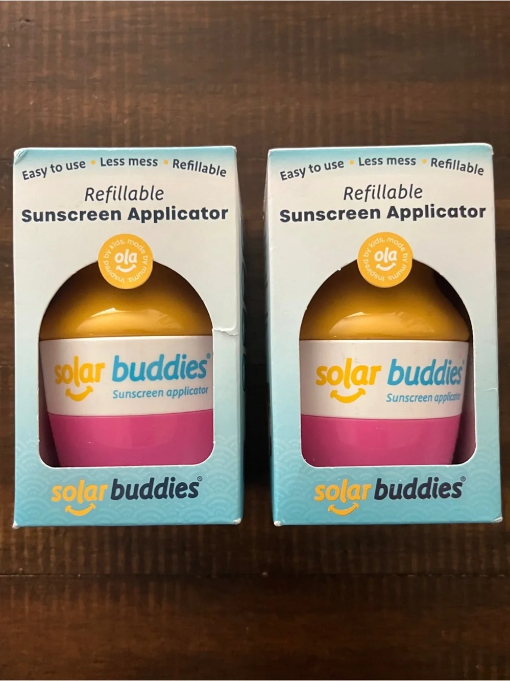 ☀️NIB Solar Buddies Sunscreen Applicators. Set of 2 ☀️